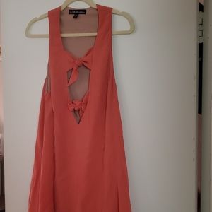 For Love and Lemons Orange Dress